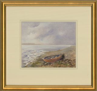 Carol Frarey - Contemporary Watercolour, Molly the Rowing Boat