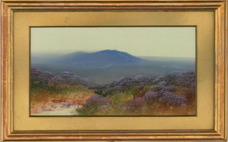 Early 20th Century Gouache - Moorland