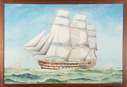 William Thomas - 20th Century Oil, HMS Conway