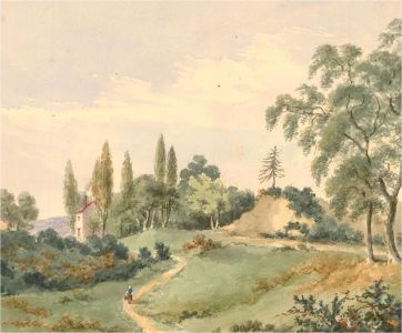 Early 19th Century Watercolour - Tunbridge Wells Common
