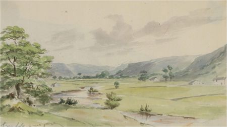 Early 19th Century Watercolour - Arncliffe, Littondale
