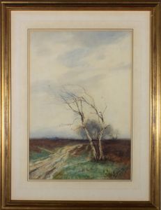 Attrib. William Tatton Winter RBA (1855-1928) - Watercolour, Silver Birches