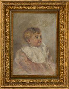 Early 20th Century Oil - Bonny Child