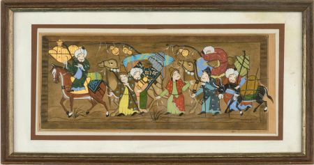 Jasur - Contemporary Watercolour, Bukhara Scene