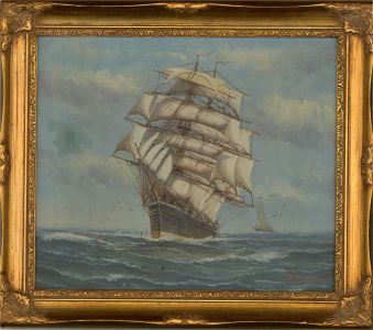 A. Fulton - 20th Century Oil, Frigate
