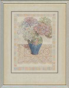 Janet Skea (b.1947) - Signed 1983 Watercolour, Still Life of Flowers