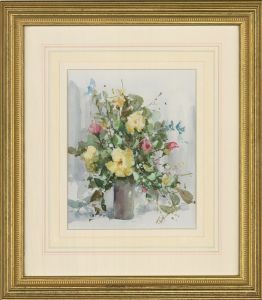 D.B. - Contemporary Watercolour, Floral Bouquet