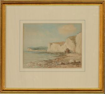 Henry S.W. Eyre (1872-1937) - 1920 Watercolour, White Cliffs of Dover