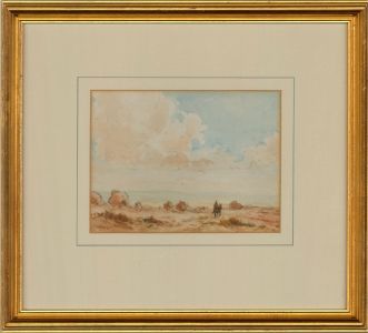 Henry S.W. Eyre (1872-1937) - Early 20th Century Watercolour, Man and Horse