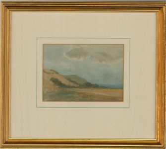 Henry S.W. Eyre (1872-1937) - 1922 Watercolour, The Downs, Willingdon