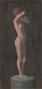Mid 20th Century Oil - Female Nude