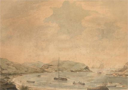 Late 19th Century Watercolour - Lulworth Cove, Dorset