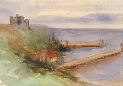 1899 Watercolour - Helmsdale, Scotland