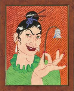 Isabelle Mulvany - Contemporary Gouache, Ding-A-Ling