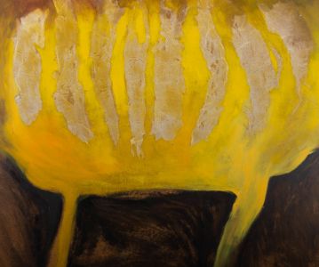 B. J. Fennick - 1986 Mixed Media, Dancing Flames