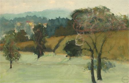 John Rendell (1920-2004) - Mid 20th Century Watercolour, Amongst the Trees