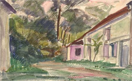 1920 Watercolour - The Chapel