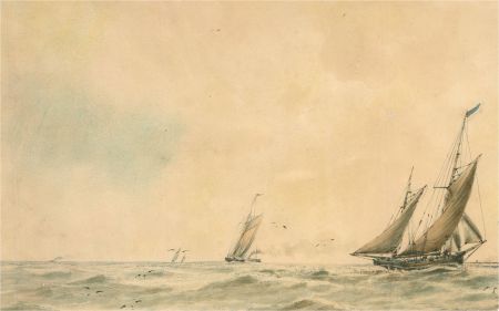 Richmond Marks - Early 20th Century Watercolour, Sailing ships