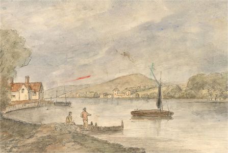 Early 20th Century Watercolour - Down by the River