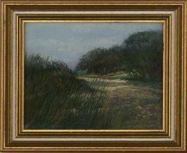 Norman J. Battershill RBA ROI PS (1922-2010) - Pastel, Green Gate, Witterings
