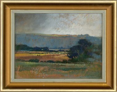 Norman J. Battershill RBA ROI PS (1922-2010) - 20th Century Pastel, Countryside