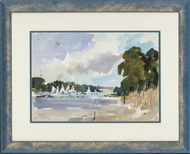 John Tookey - 20th Century Watercolour, Sailing Boats