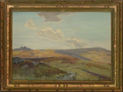 Attrib. Frederick John Widgery (1861-1942) - Early 20th Century Oil, Heathland