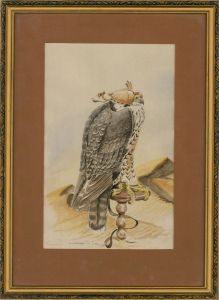 Christopher M. Lee - 20th Century Watercolour, Bird of Prey