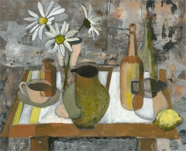 Anne Williams - 20th Century Acrylic, Kitchen Table Still Life