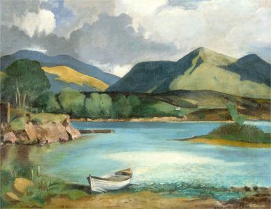 Maurice W. Lane - Mid 20th Century Oil, Storm Approaching