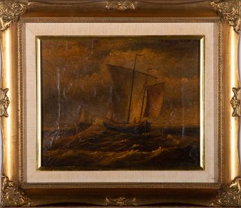 19th Century Oil - Sailing Boats
