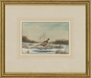 Peter Hayman - 20th Century Watercolour, By the Pond