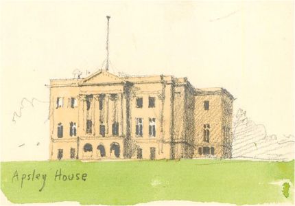 John Sergeant (1937-2010) - Contemporary Watercolour, Apsley House