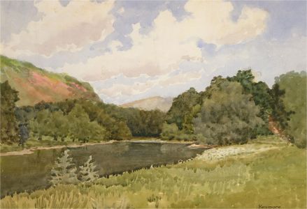 Raymond Turner Barker (1872-1945) - 1934 Watercolour, Kenmore