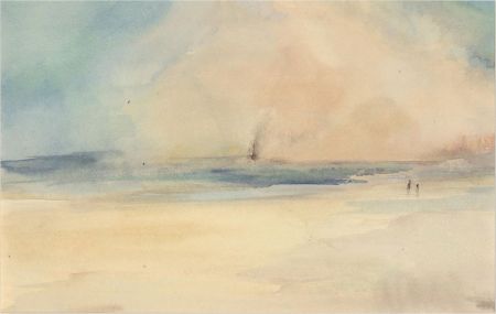 Don Hemming - Contemporary Watercolour, Looking out to Sea