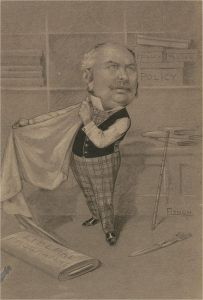 Francis Lynch - Early 20th Century Graphite Drawing, Henry Campbell-Bannerman
