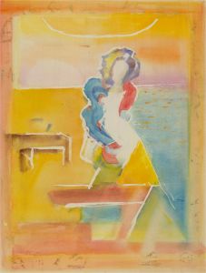 Susan Paine - 20th Century Watercolour, Madame Butterfly