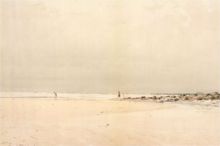 Robert Frank Thirkettle (1849-1916) - Late 19th Century Watercolour, Beach