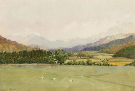 Raymond Turner Barker (1872-1945) - Watercolour, Eskdale Green