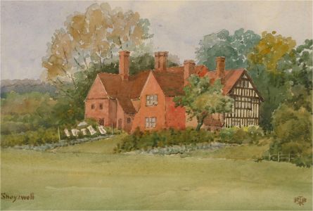 Raymond Turner Barker (1872-1945) - 1926 Watercolour, Shoyswell