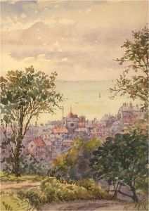 Raymond Turner Barker (1872-1945) - 1901 Watercolour, St Clement's, Hastings