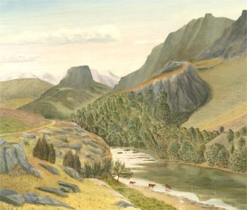 John E. Stephens - 1988 Oil, Borrowdale, Cumberland