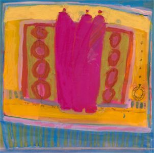 Richard J.S. Young - Contemporary Gouache, T.V. Obsession