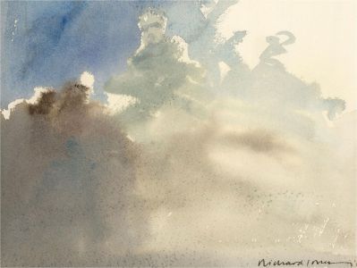 Richard J.S. Young - 2008 Watercolour, Cloud Study