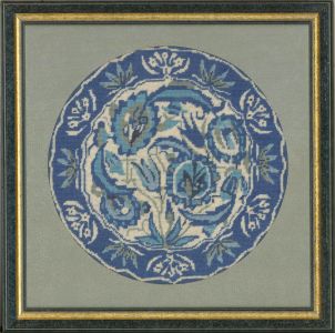 20th Century Embroidery - Cross Stitch Plate