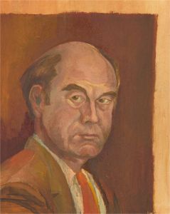 Bernard Robinson (1912-1970) - Mid 20th Century Oil, Male Portrait