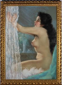 Mid 20th Century Pastel - Ethereal Nude