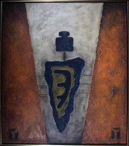 Patricia Barat - 1996 Mixed Media, Ancient Object