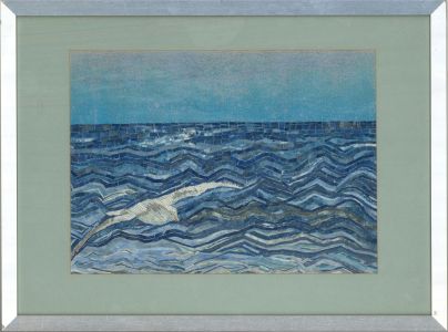 Madeleine Eyland-Legrain (1930-2021) - Mixed Media, The Seagull's Flight