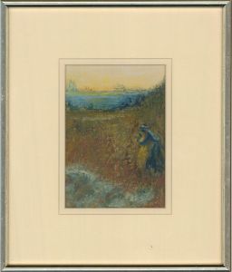 Madeleine Eyland-Legrain (1930-2021) - Contemporary Pastel, Careful
